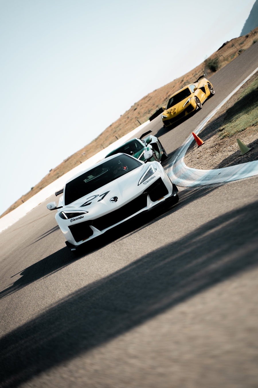 The 2018 Chevrolet Camaro ZL1 1LE Meets Area 27 - Academy 27 driver-development reference 1