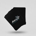 Area 27 playing cards on a light grey studio background
