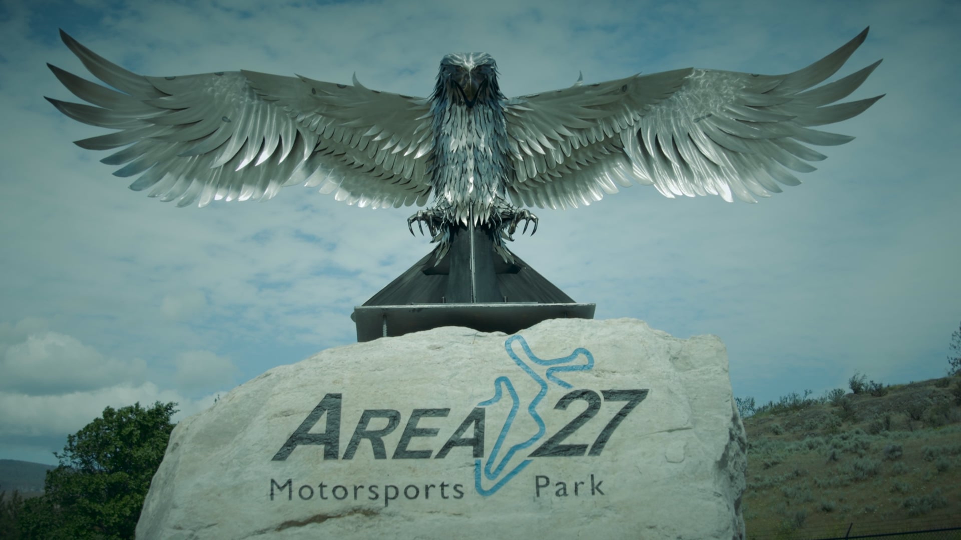 Chevrolet ZR2 driving the Birds of Prey Off-Road Circuit at Area 27